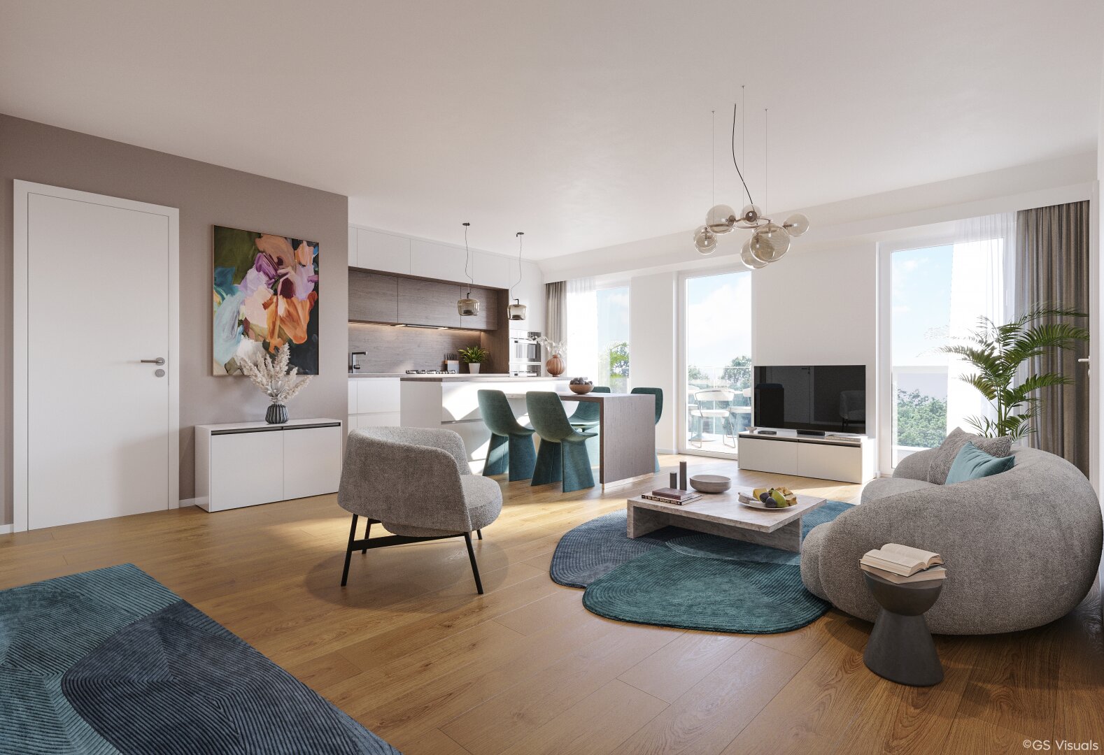 NEU | Exklusive Preisaktion bis 30.06 | Traumhafter Parkblick | Bestlage zwischen Schlingermarkt und SCN