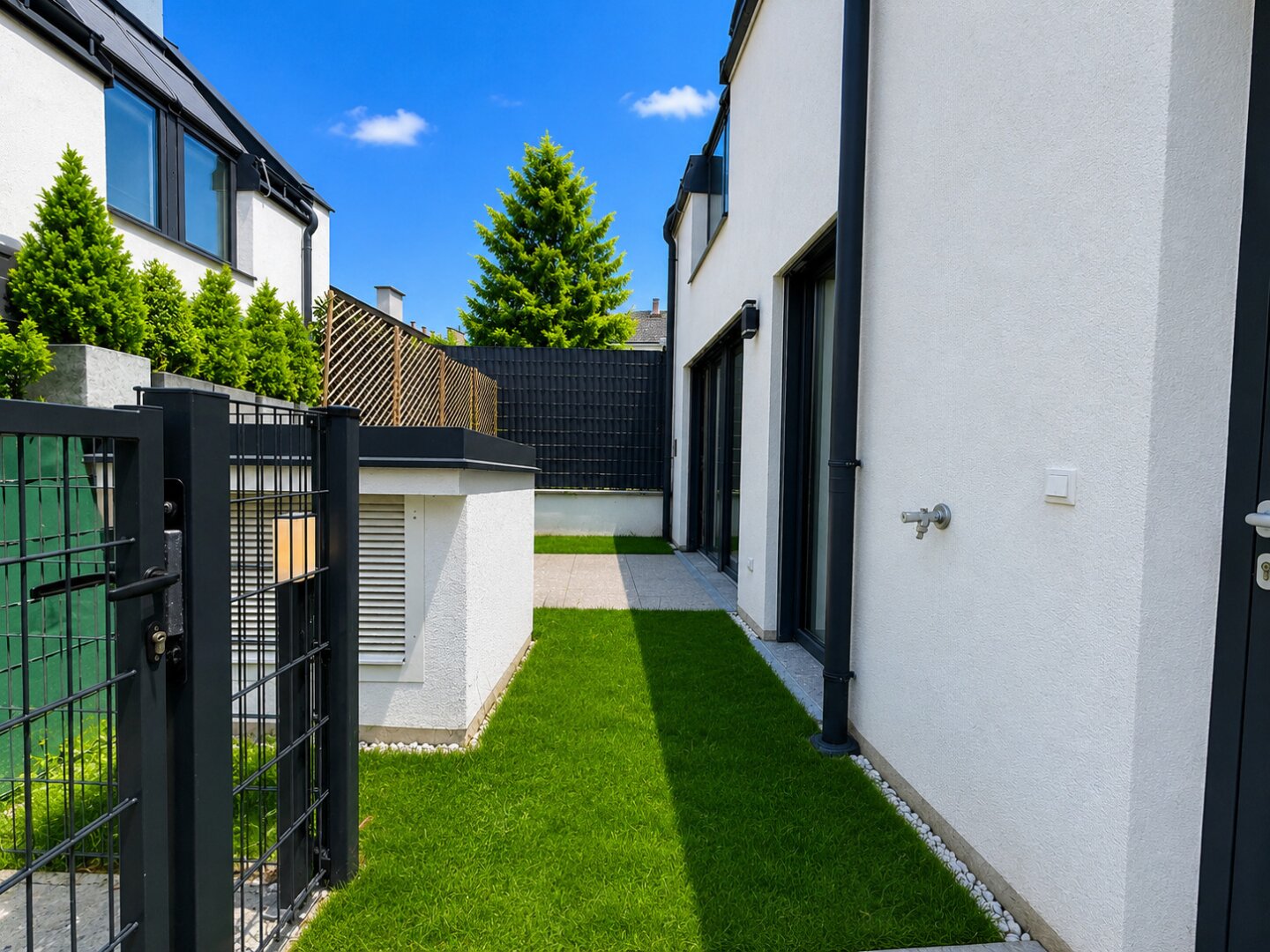 Reihenhaus mit Garten & moderner Ausstattung in Jedlersdorf – stilvoll und bezugsbereit!