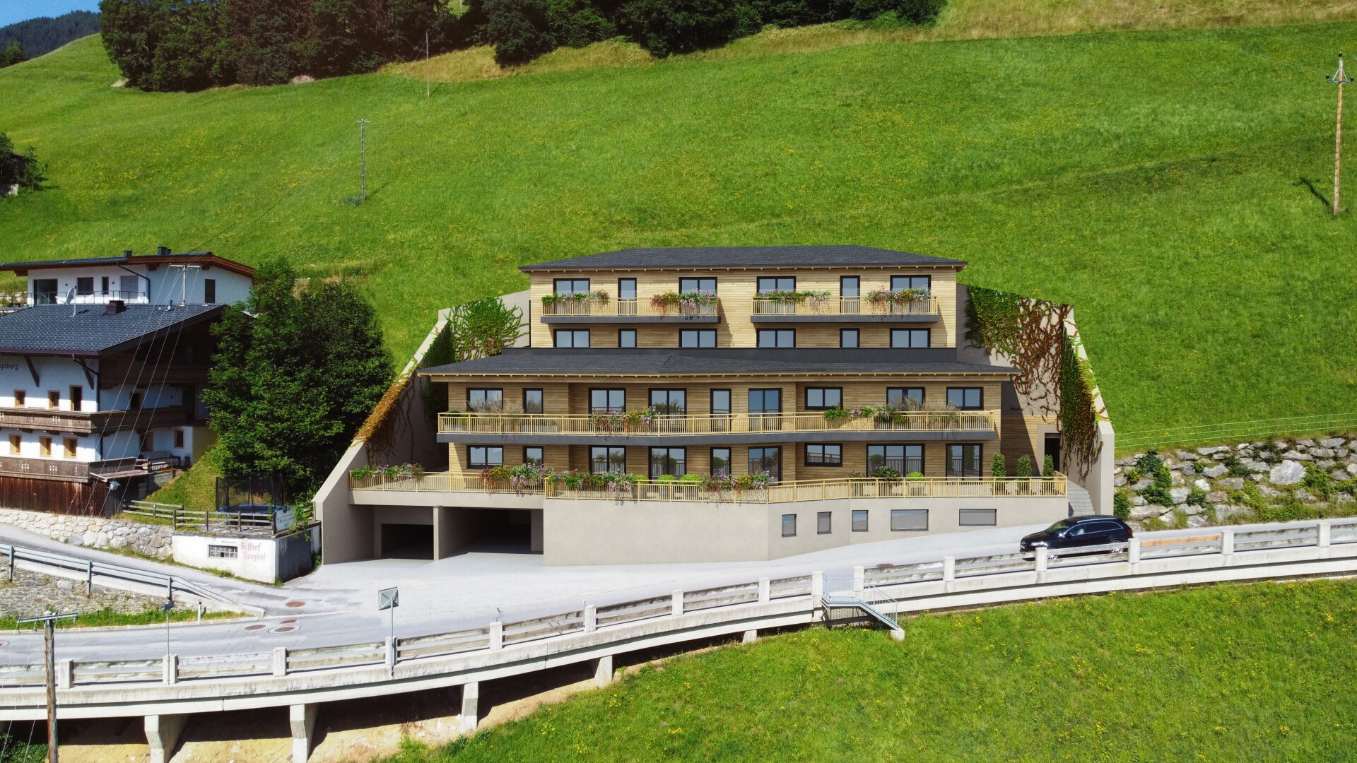Bergidyll- Ferienwohnungen Nähe Mayrhofen (Baubeginn erfolgt !)