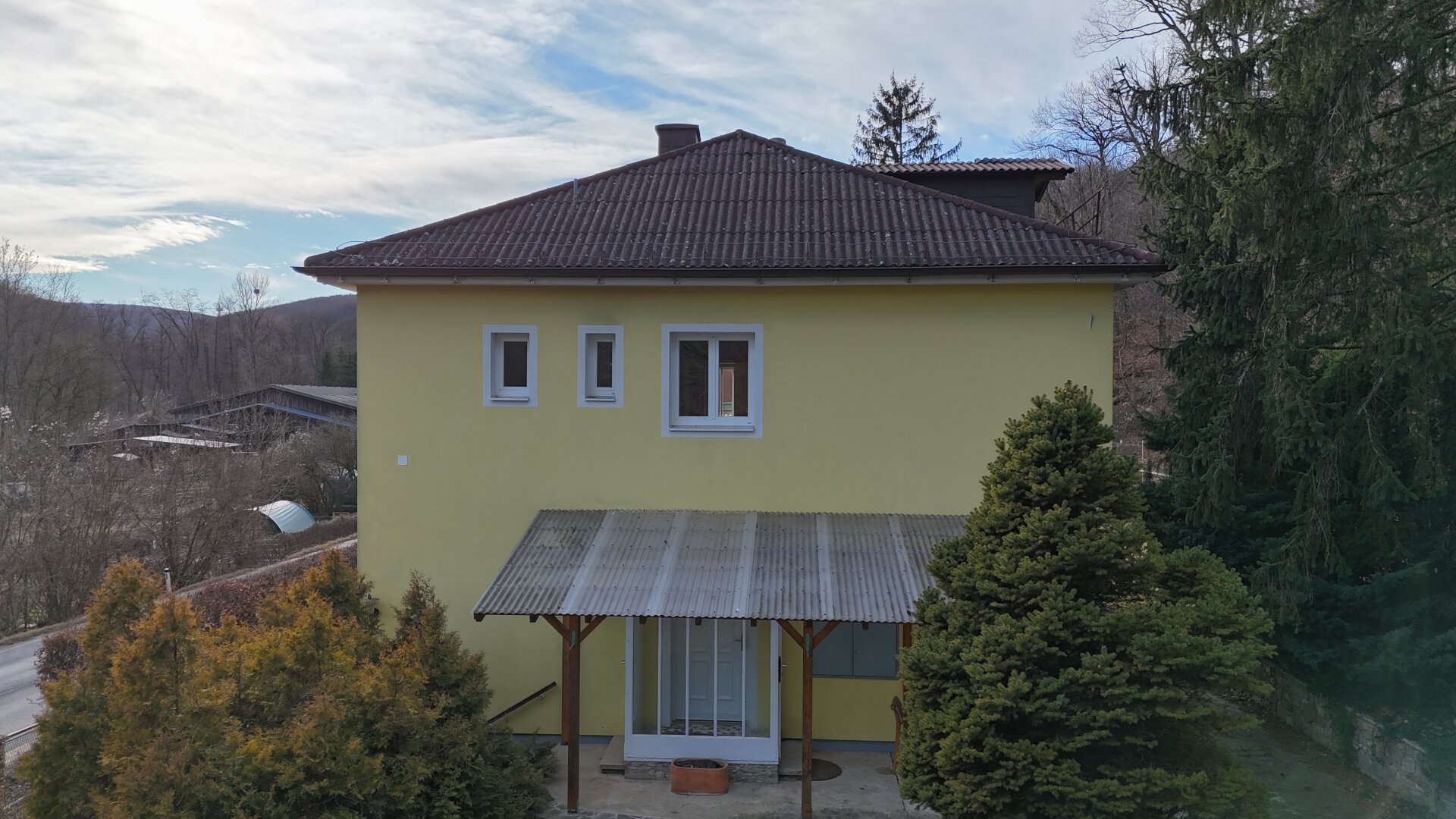 Drohnenfotos vom Grundstück