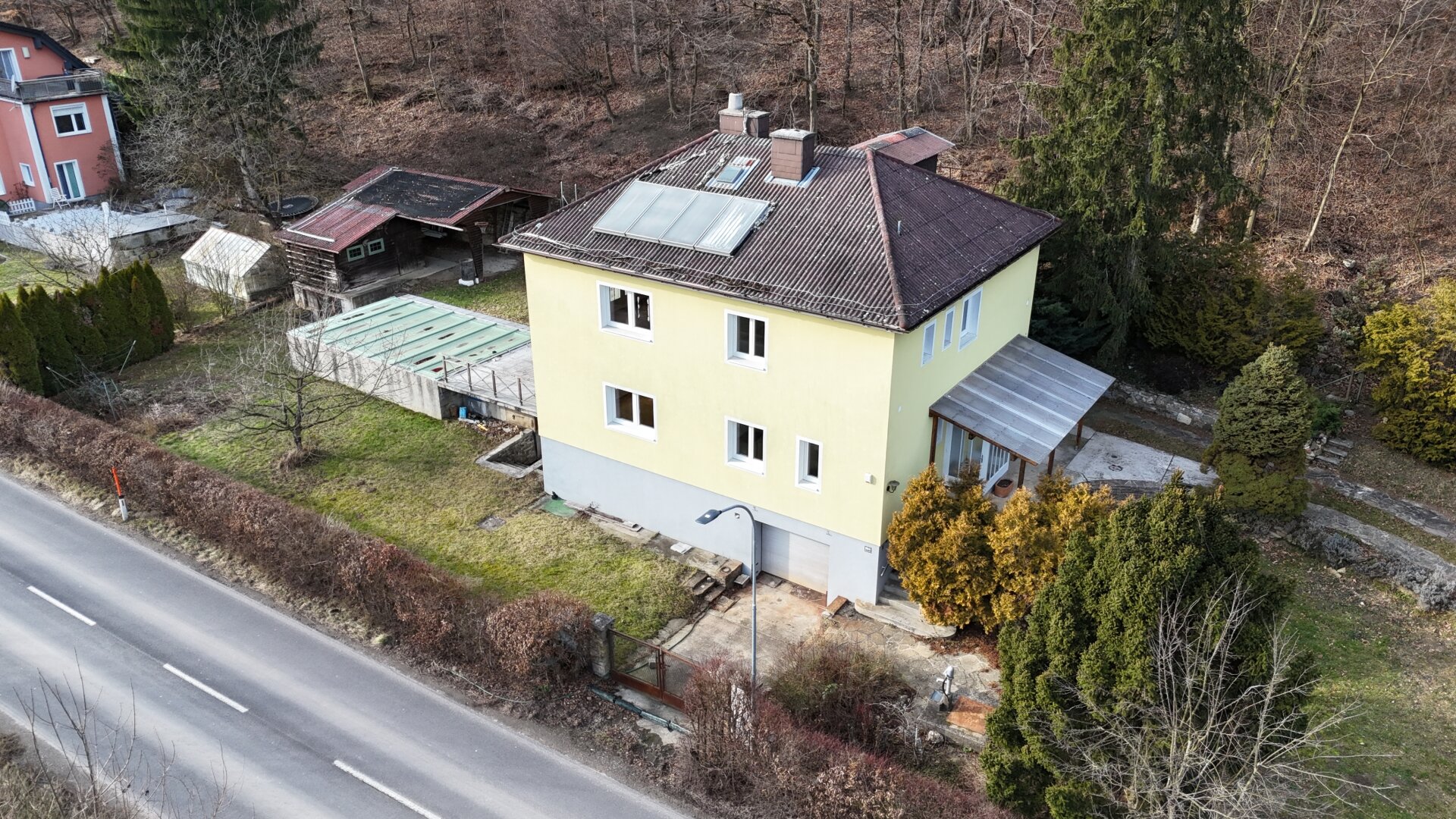 Drohnenfotos vom Grundstück