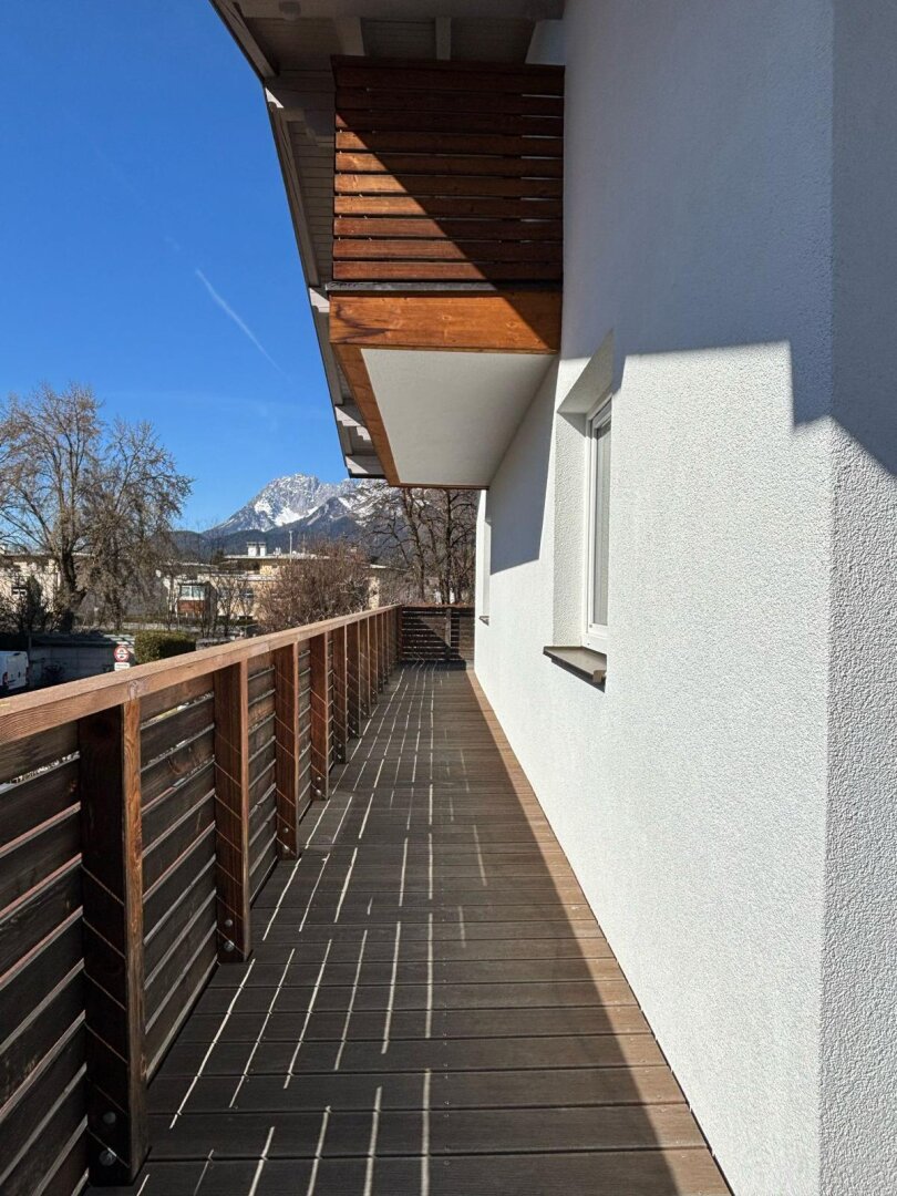 Stilvolle Haushälfte mit traumhafter Aussicht auf den Wilden Kaiser - inkl. 2 Carportplätzen