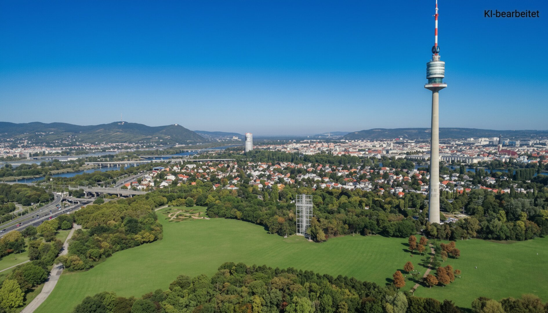 DC-LIVING: Moderne 3-Zimmer-Wohnung mit Loggia & Wellnessbereich nahe der UNO-City!