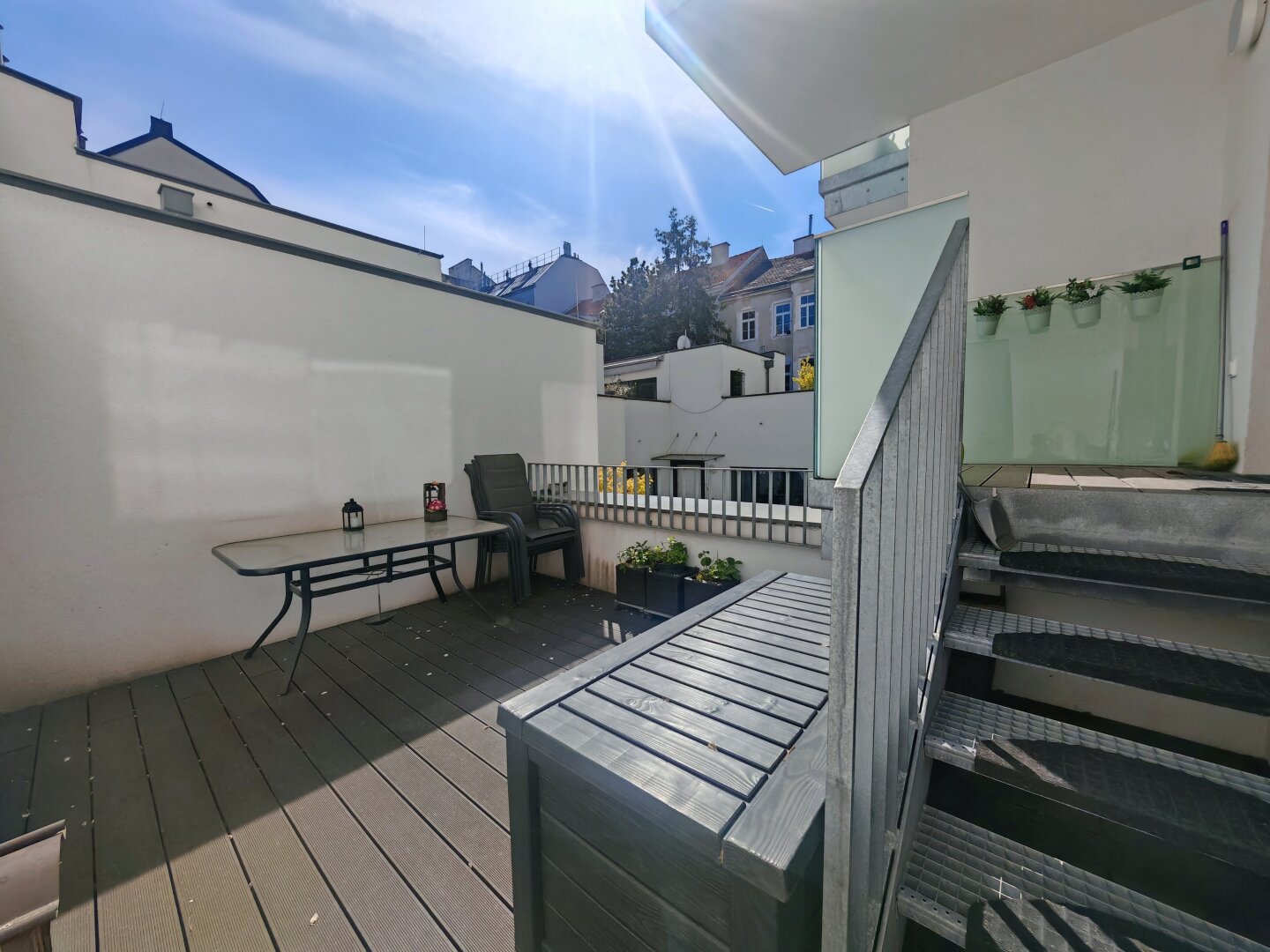 Balkon und Terrasse