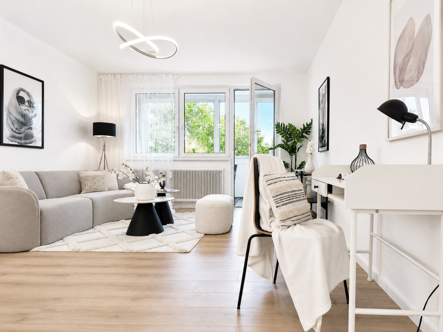 Über den Dächern - Stilvolle 3 Zimmer Wohnung