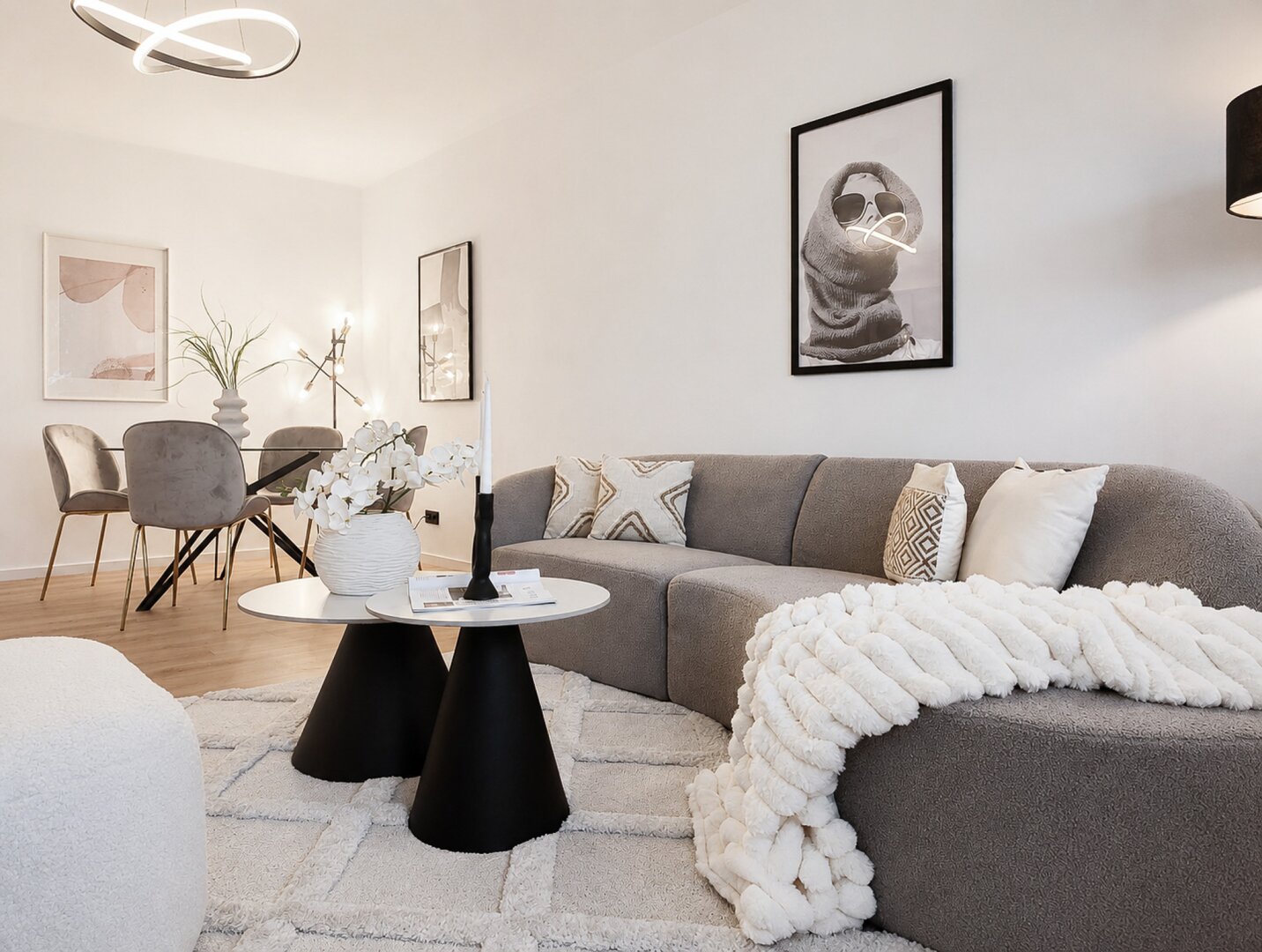 Über den Dächern - Stilvolle 3 Zimmer Wohnung