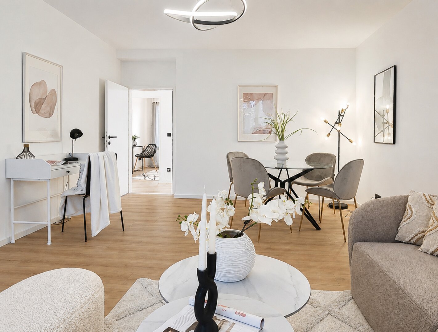 Über den Dächern - Stilvolle 3 Zimmer Wohnung