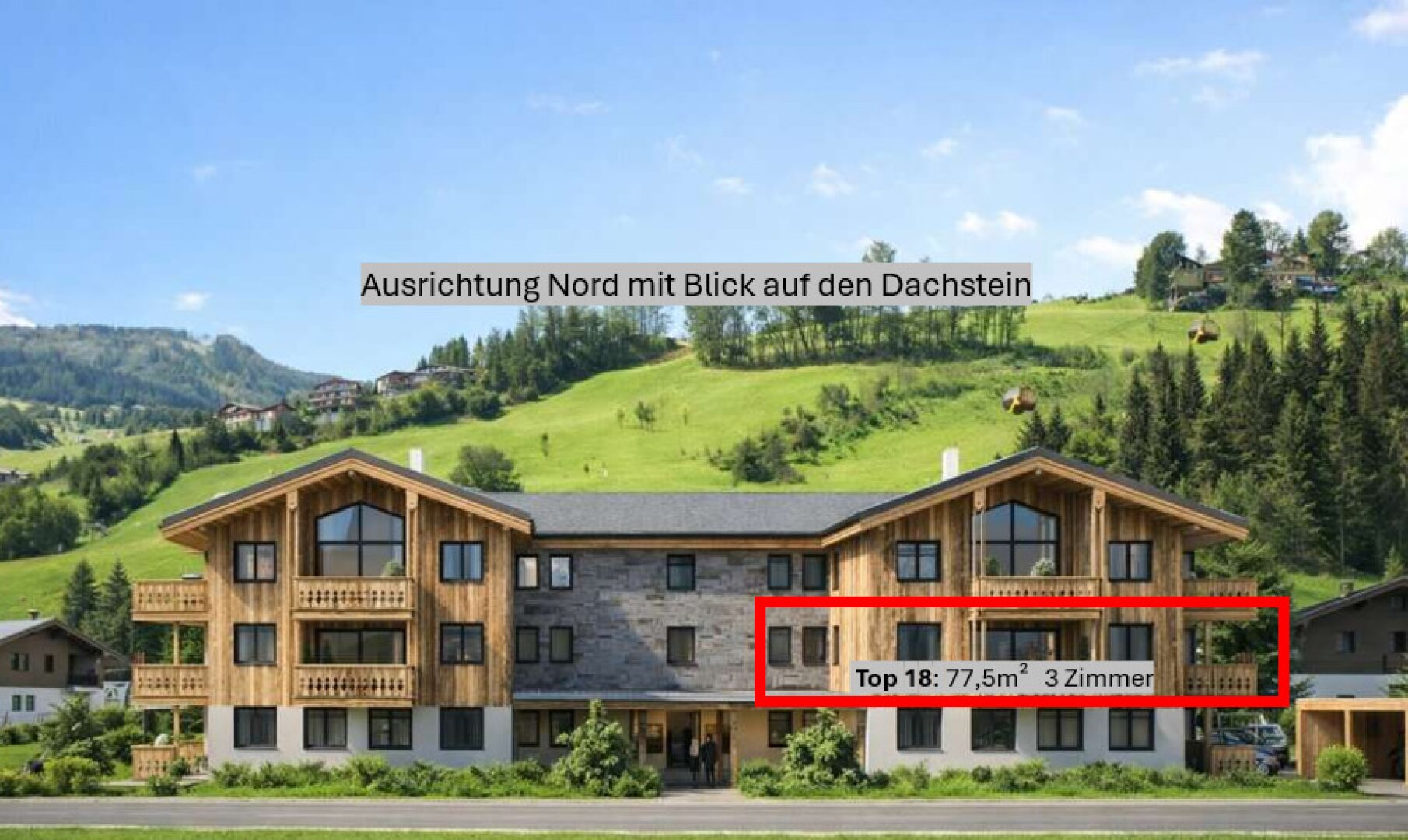 Ski-in/Ski-out Wohnen & Investment direkt an der Gondel
