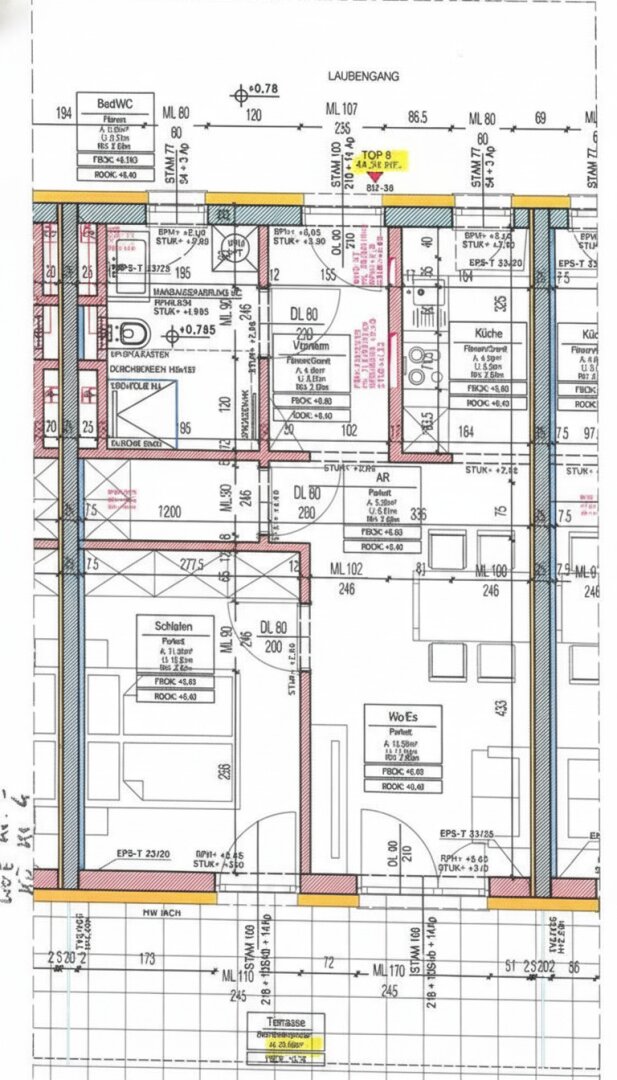Grundriss Wohnung