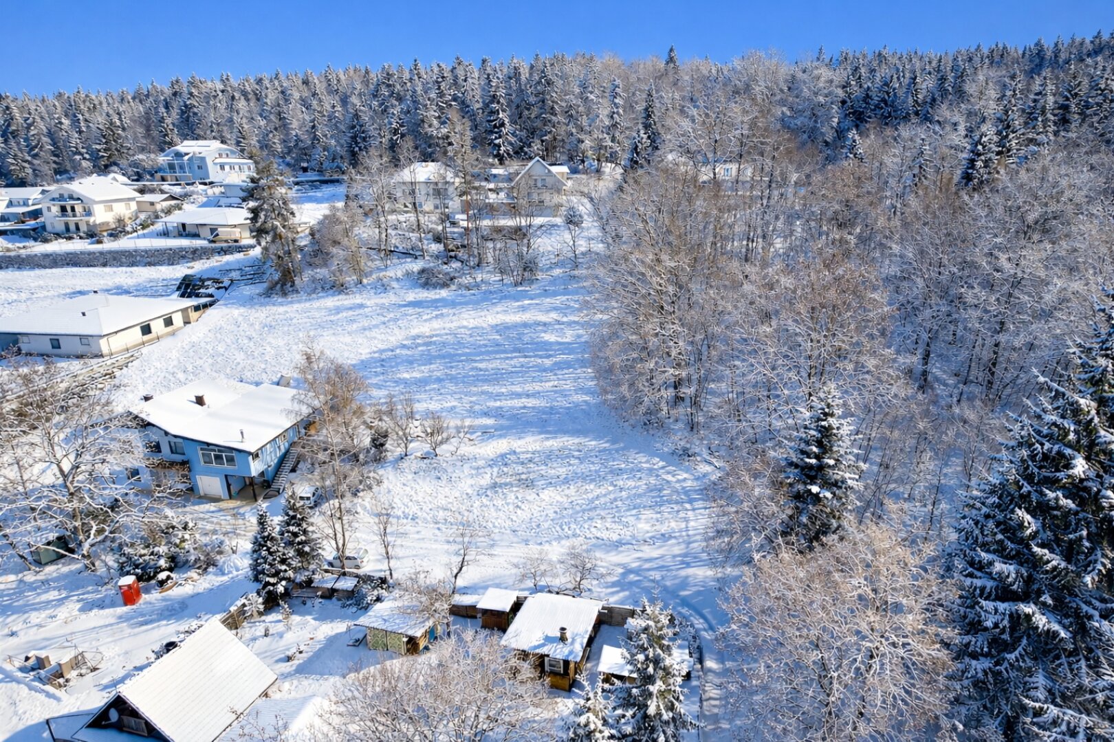 Sonniges Baugrundstück in Ruhelage