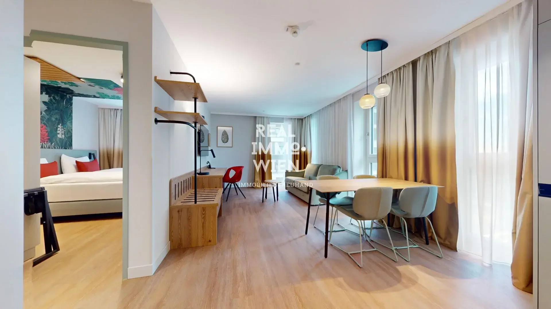 2 Zimmer - Wohnung in einem Aparthotel in Wien