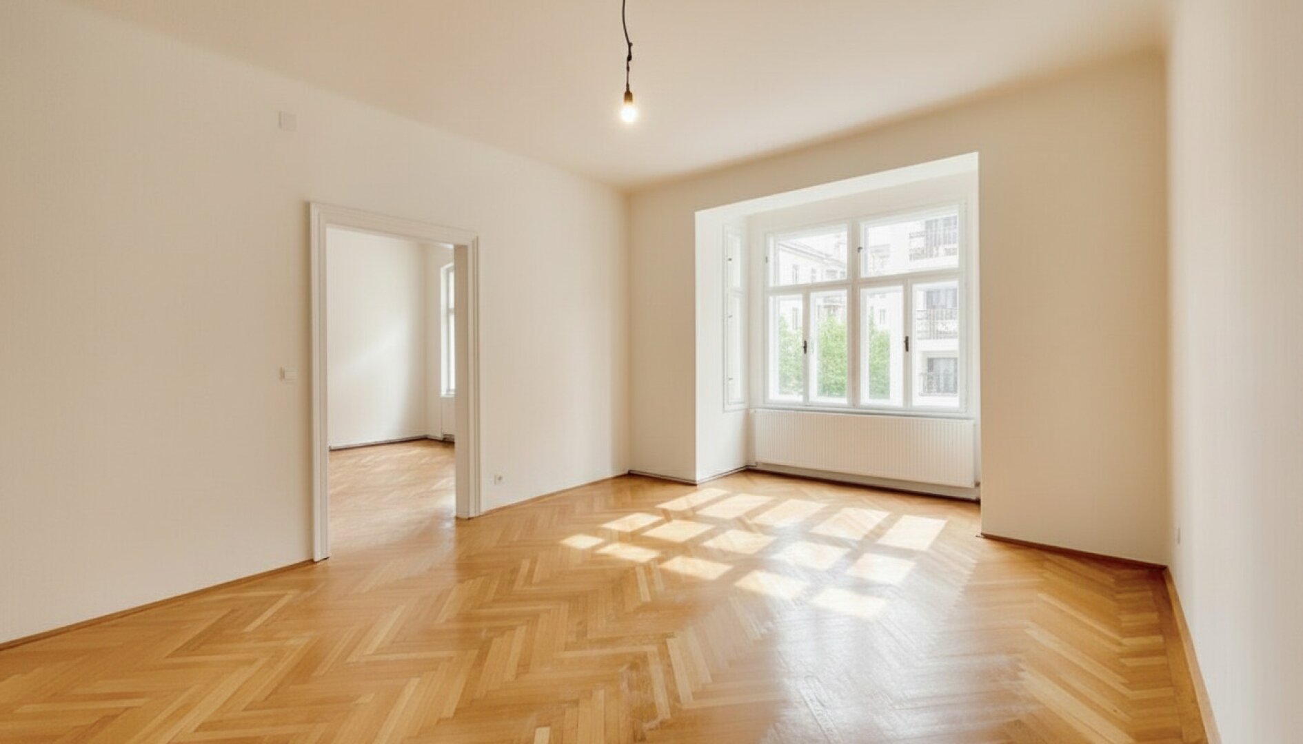 Altbauflair unbefristet mieten / 3 Zimmer Wohnung Nähe Floridsdorfer Spitz