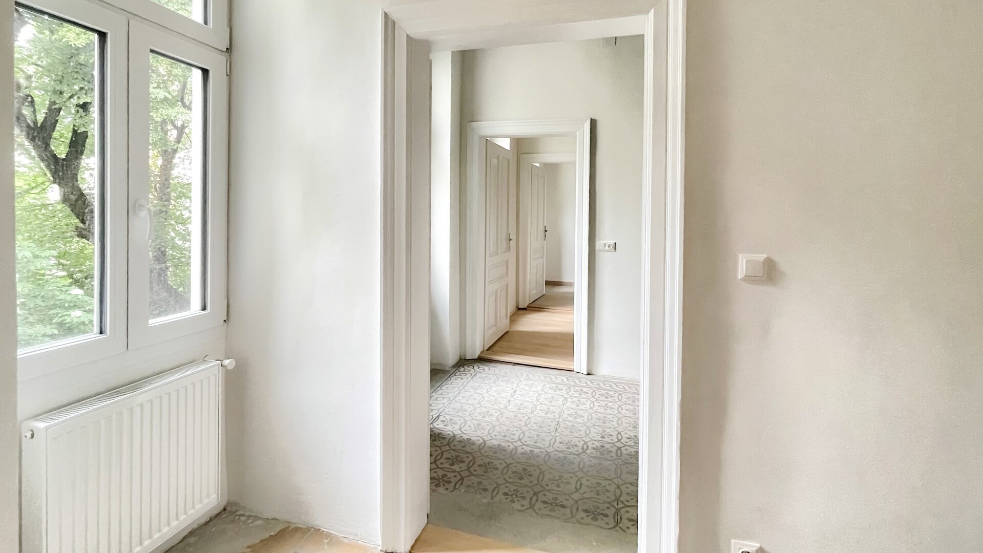Altbauflair unbefristet mieten / 3 Zimmer Wohnung Nähe Floridsdorfer Spitz