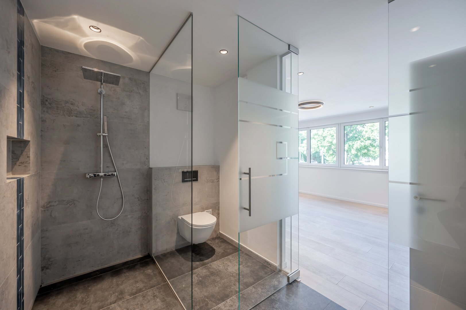 Badezimmer mit WC