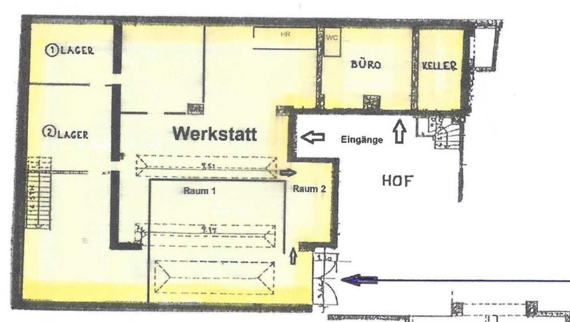 Grundrissplan