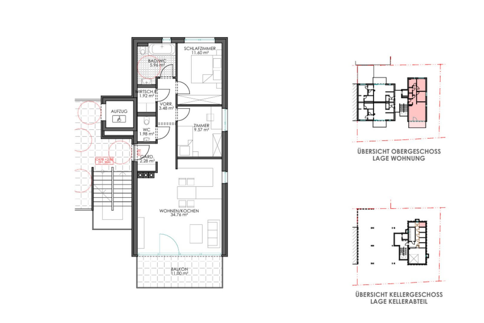 Top 2: Moderne 3-Zimmer Wohnung - Ihr neues Zuhause in Hopfgarten-Markt
