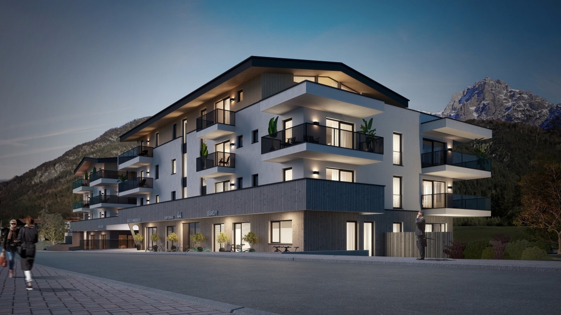 Projekt Dorfkristall: Moderne 2-Zimmer Wohnungen in zentraler Lage
