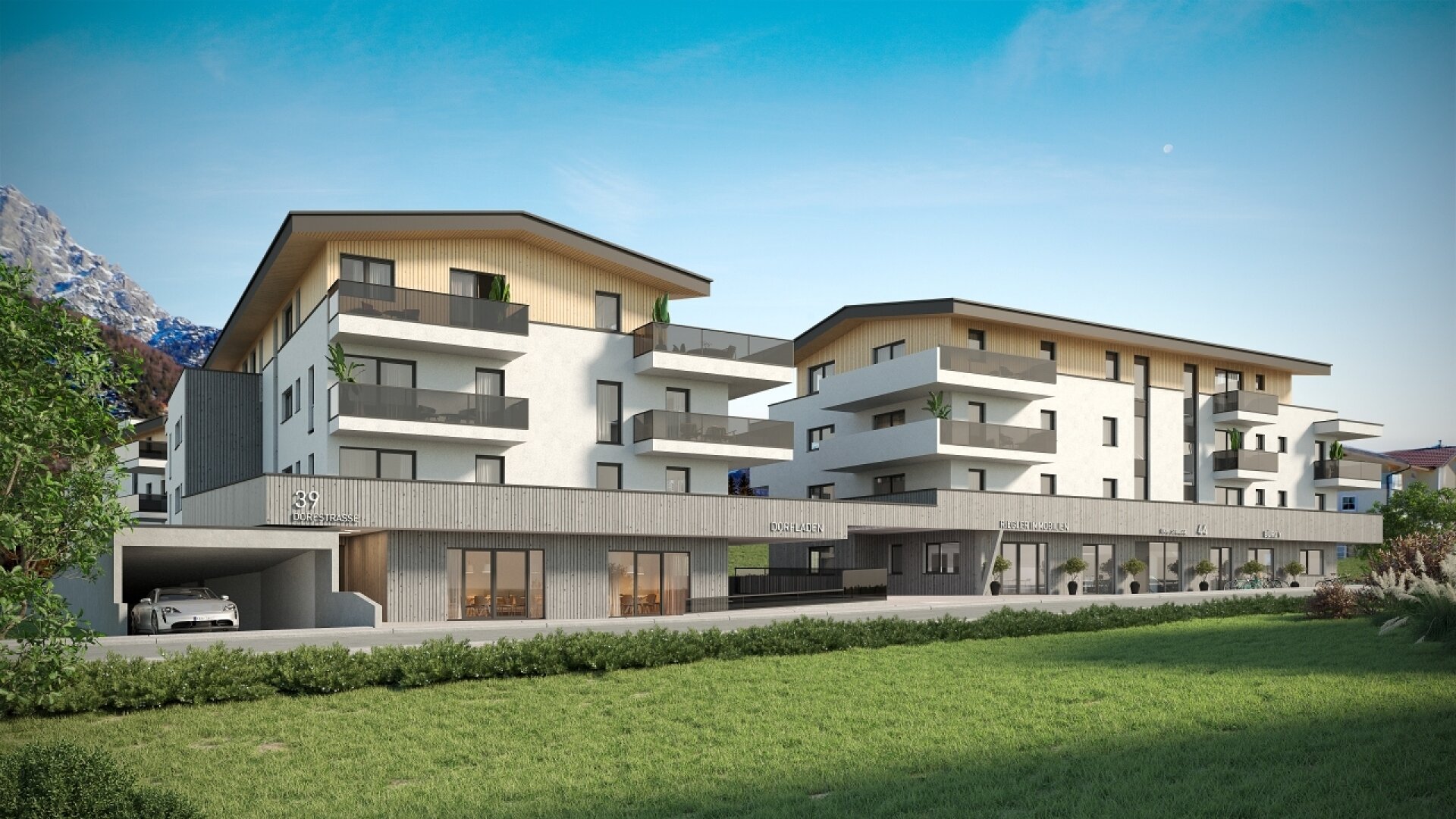 Projekt Dorfkristall: Exklusive Penthouse-Wohnungen in zentraler Lage