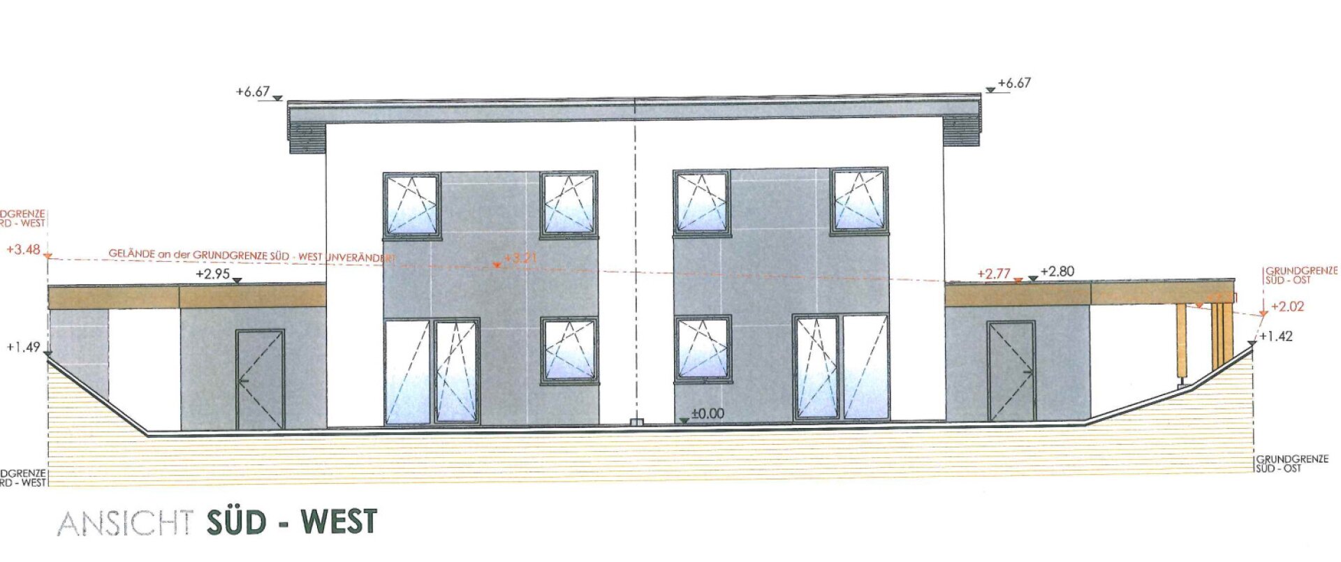Rohbau-Doppelhaushälfte in Pennewang – Selbst ausbauen oder schlüsselfertig übernehmen!
