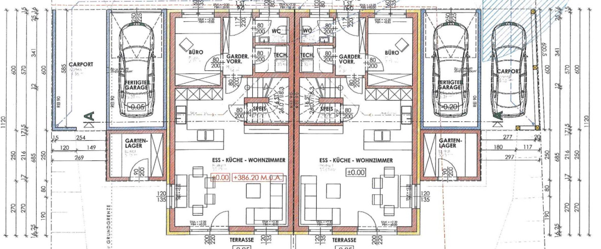 Rohbau-Doppelhaushälfte in Pennewang – Selbst ausbauen oder schlüsselfertig übernehmen!