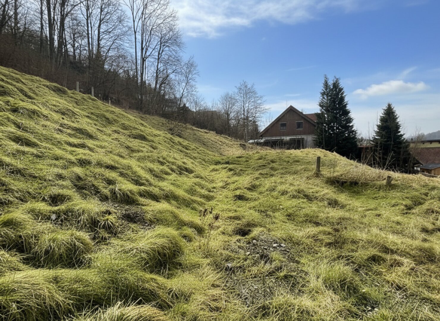 Baugrund in malerischer Landschaft