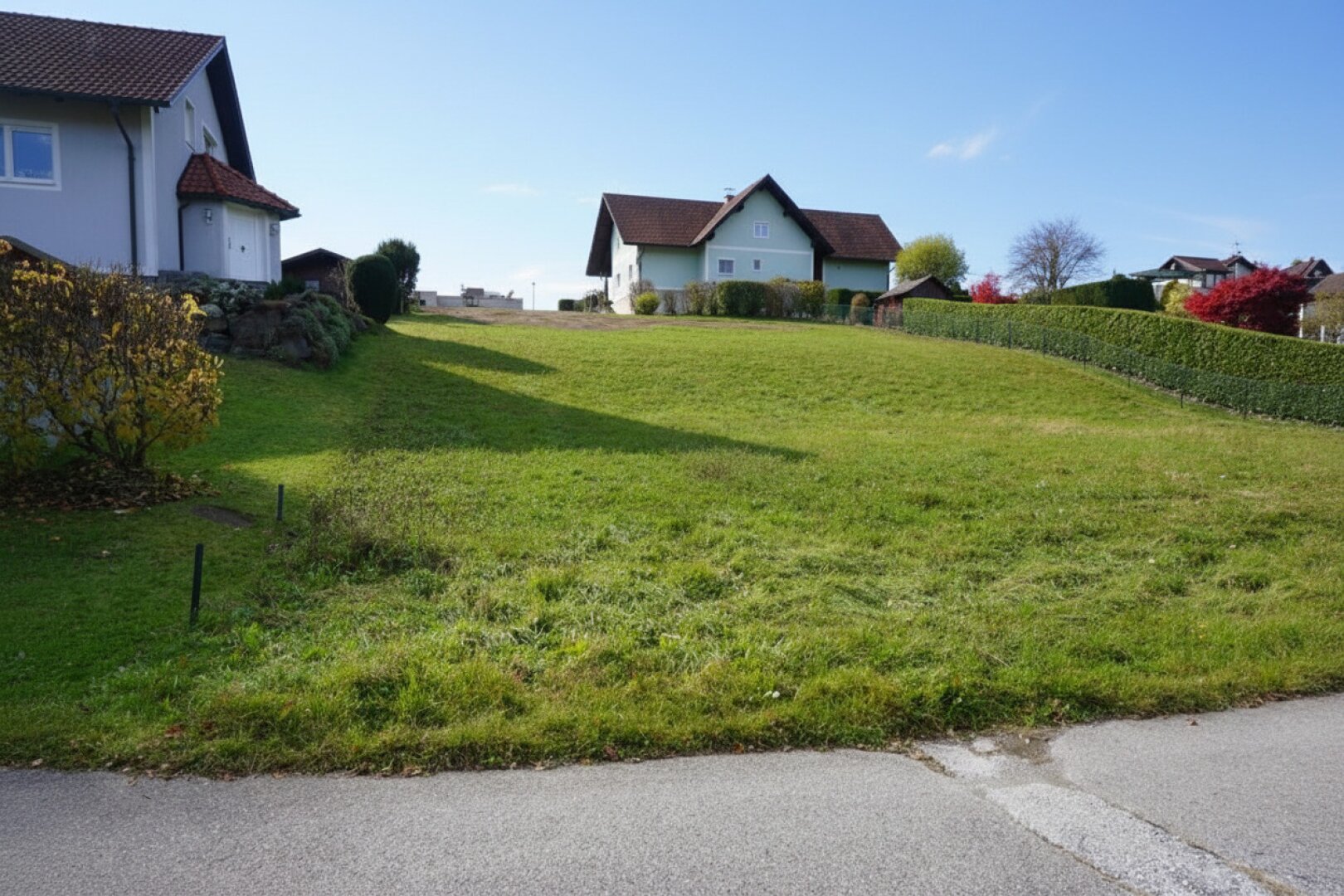 Bauland in Mantscha mit attraktivem Weitblick