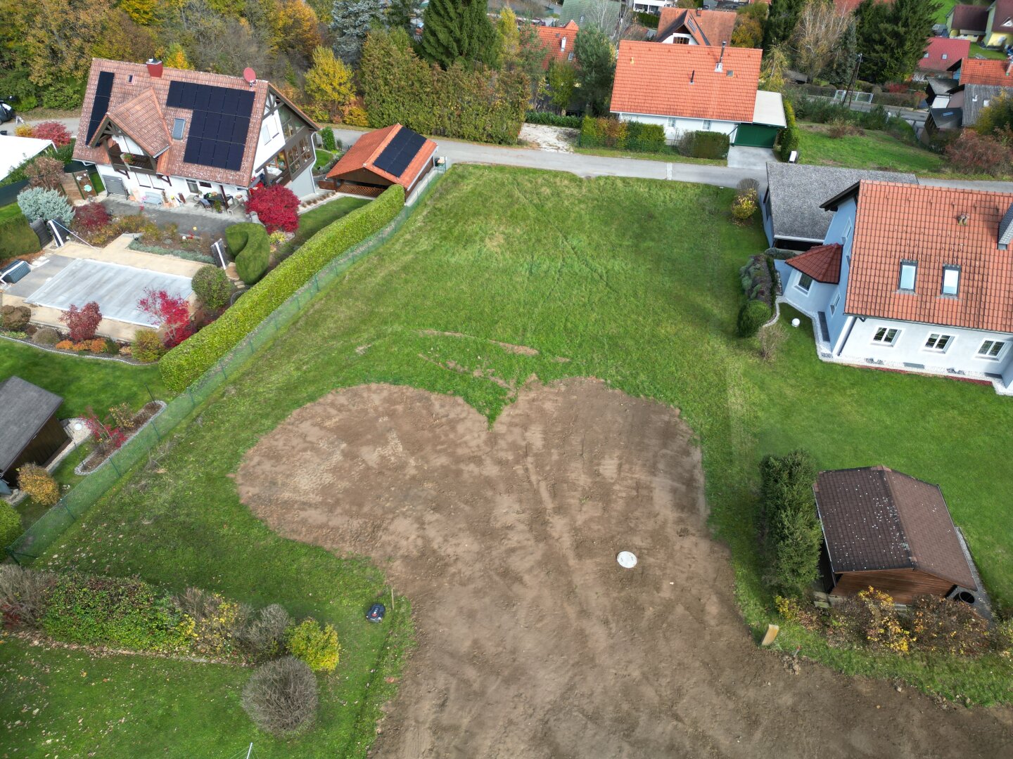 Bauland in Mantscha mit attraktivem Weitblick