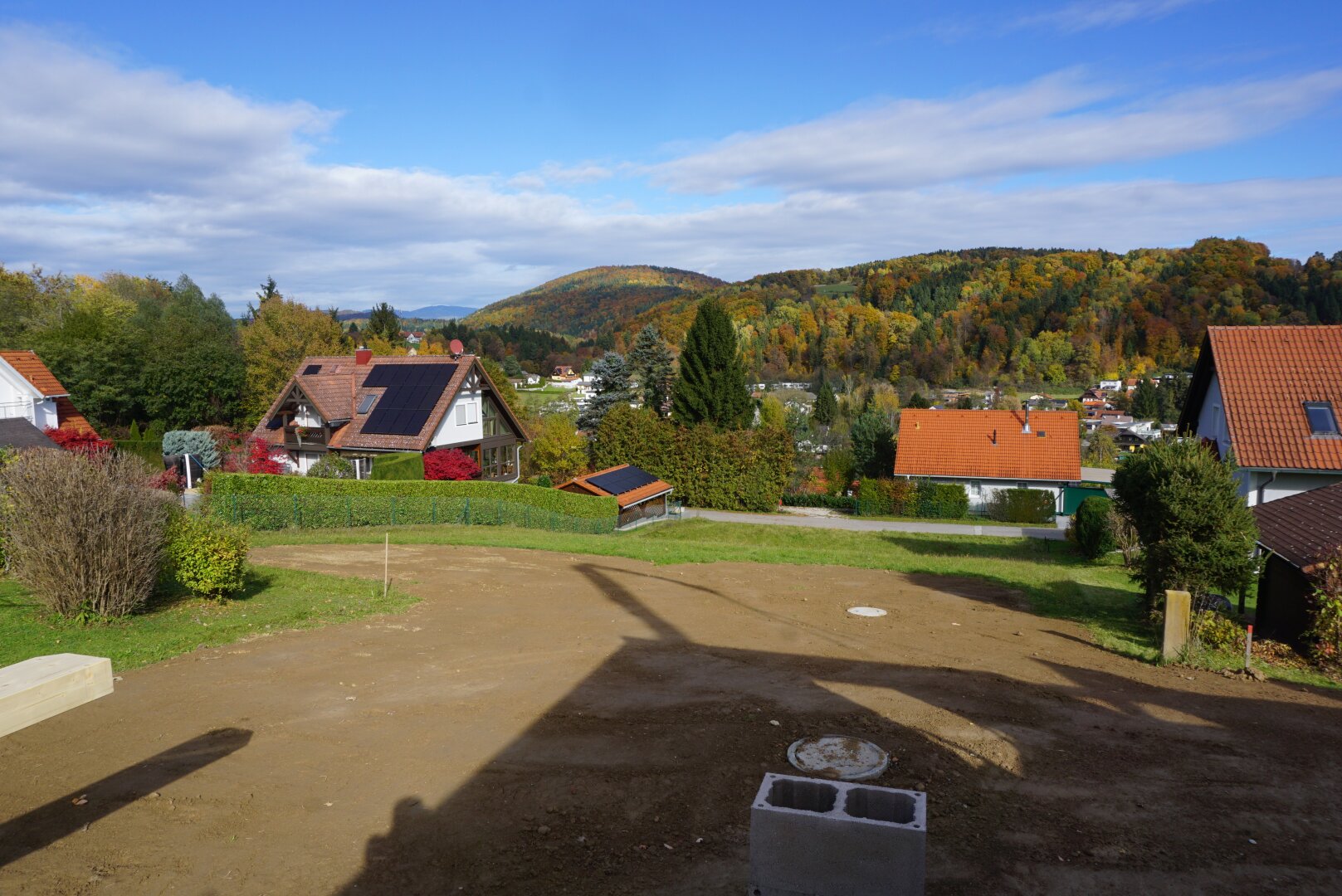 Bauland in Mantscha mit attraktivem Weitblick