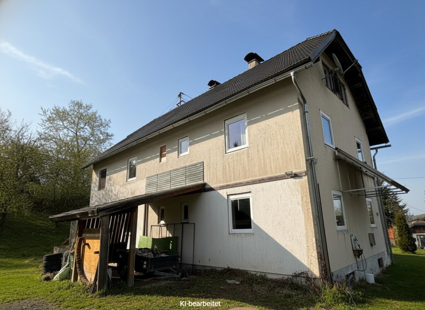 Ihr Projekt im Grünen – Großes Haus mit Garten, Balkon und Entwicklungspotenzial