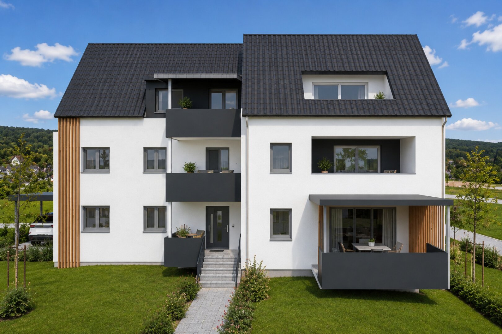 Exklusive 4-Zimmer-Wohnung mit großzügigem Balkon