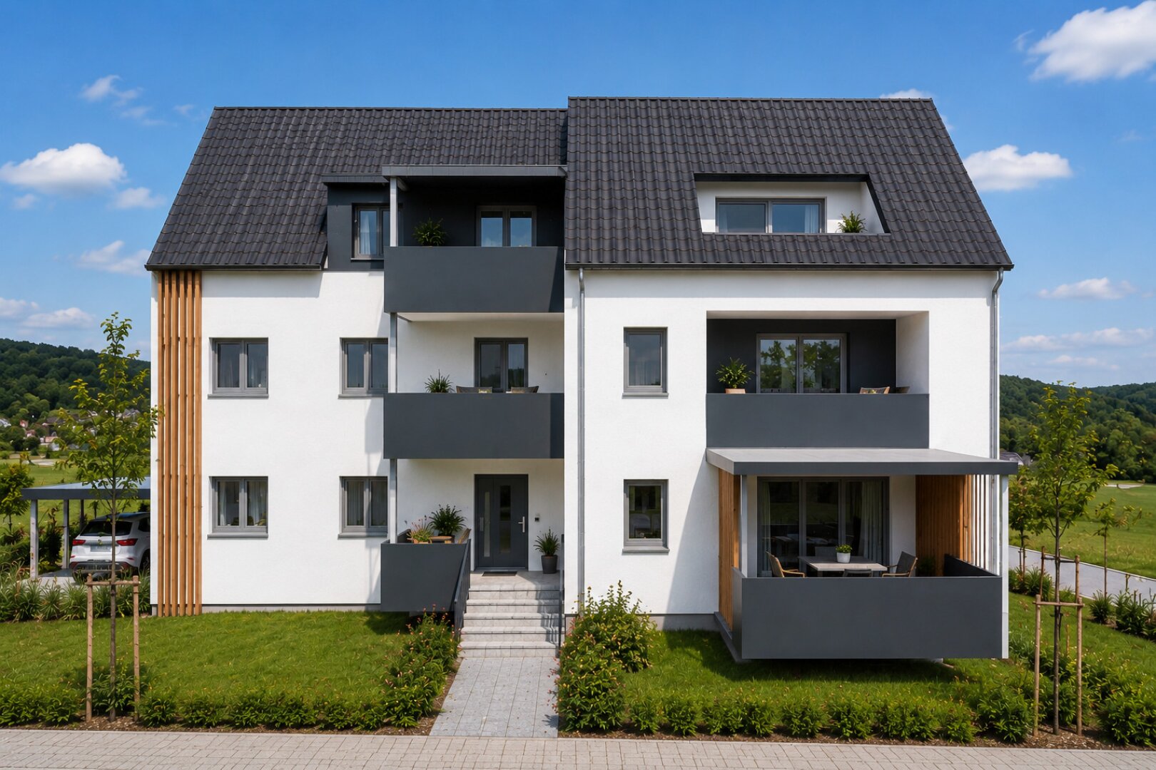 Moderne 3-Zimmer-Neubauwohnung mit hochwertiger Ausstattung