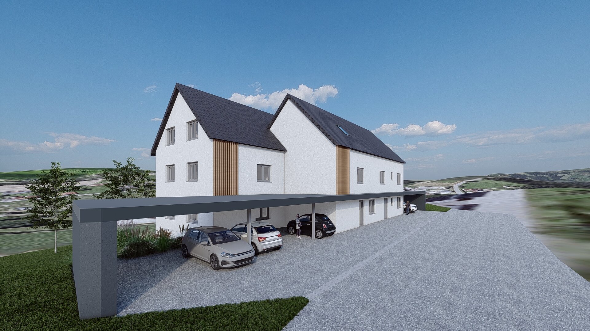 Moderne 3-Zimmer-Neubauwohnung mit hochwertiger Ausstattung
