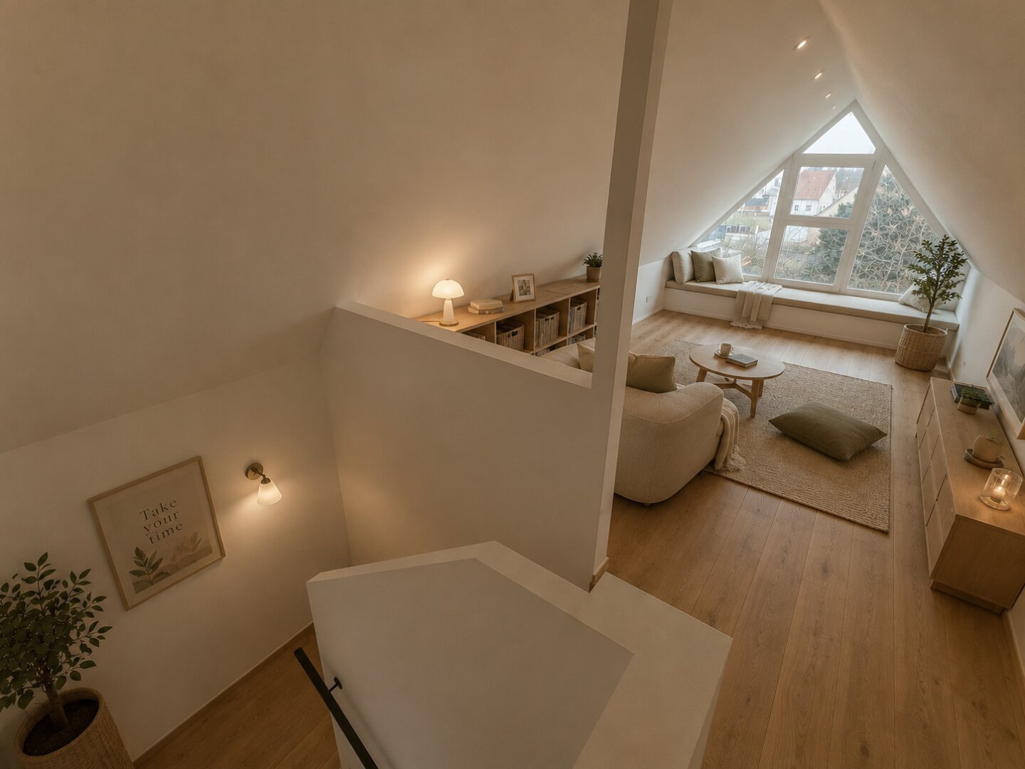 Charmanter Neubau mit traumhaftem Balkon im Grünen!