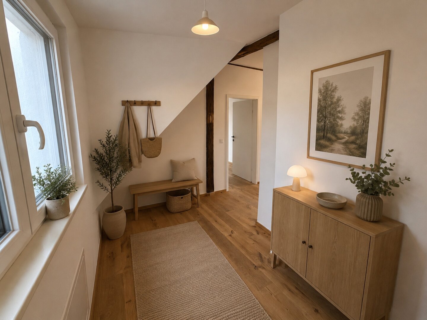 Charmanter Neubau mit traumhaftem Balkon im Grünen!