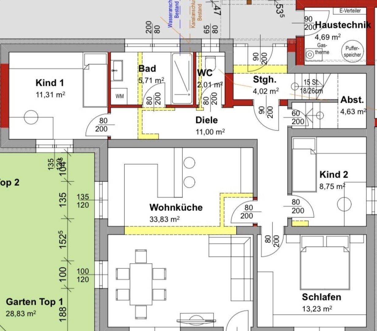 Grundriss/Wohnung