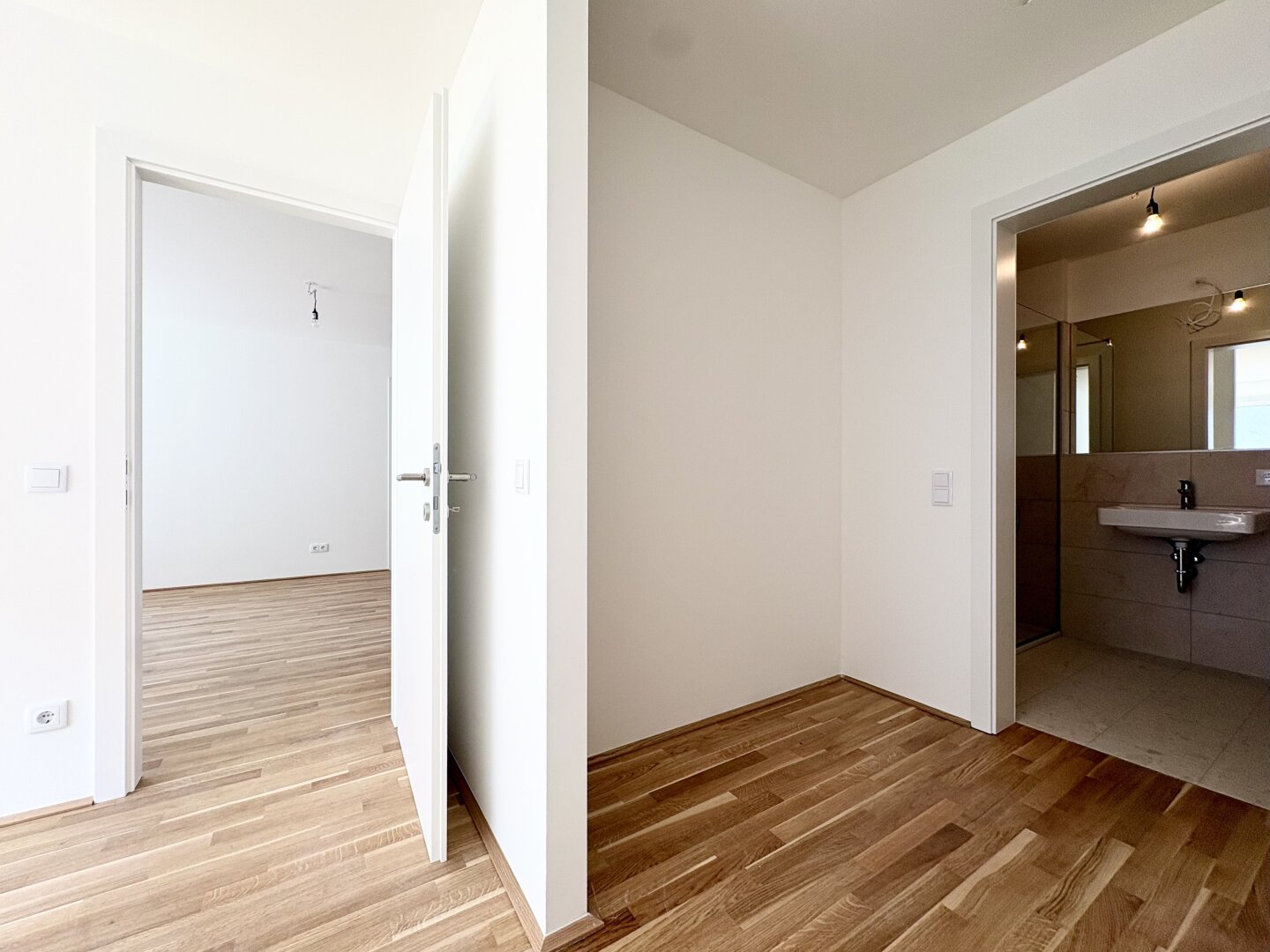 Großzügige 3-Zimmer-Neubauwohnung mit Balkon im Erstbezug
