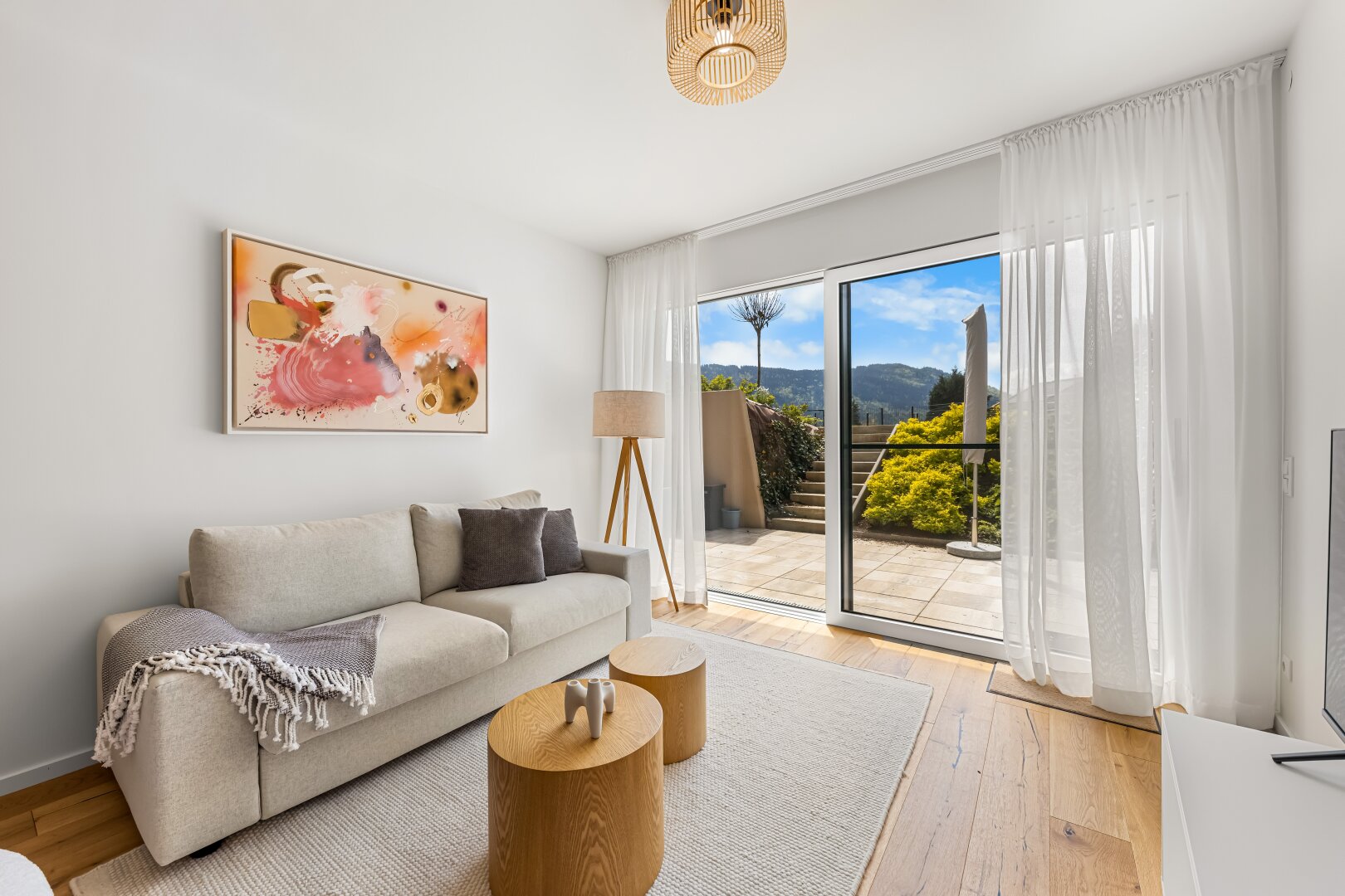 SEE und STYLE - Gartenwohnung mit privatem Badestrand