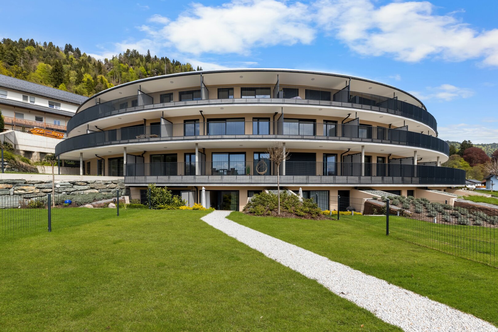 SEE und STYLE - Gartenwohnung mit privatem Badestrand