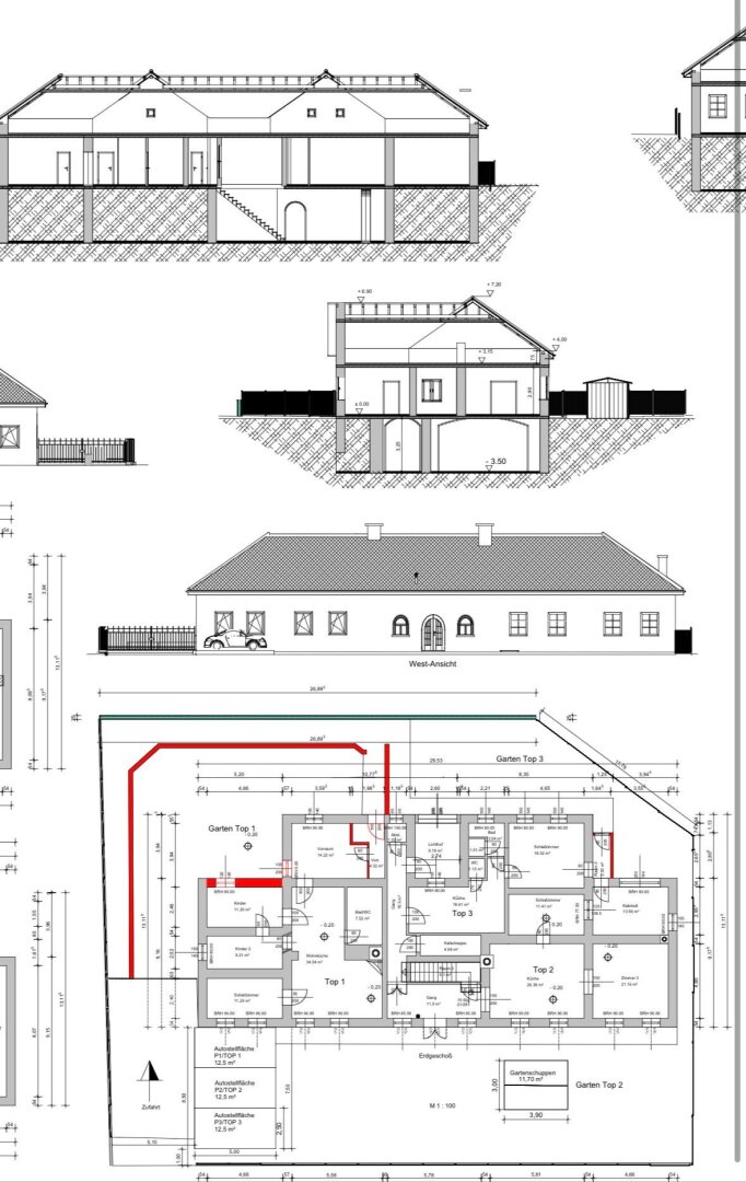 PROVISIONSFREI!!! Altbau mit traditionellem Charakter, 3 Separate Wohnungen