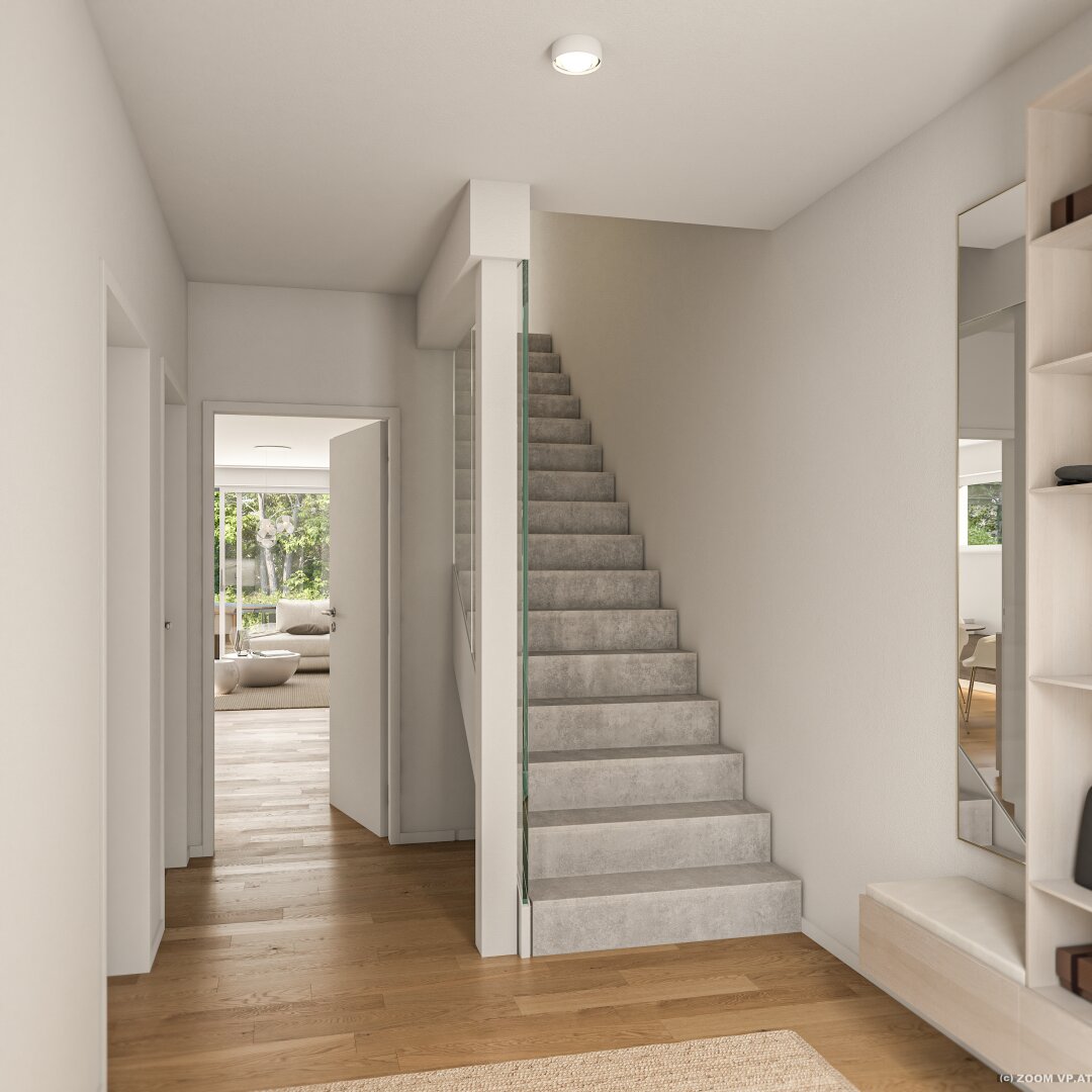 Wohnen in Brunn am Gebirge 9 exklusive Häuser mit PV+Speicher, Garten und 2 Stellplätzen