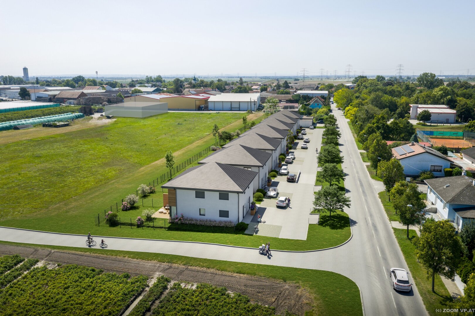 Wohnen in Raasdorf Doppelhaushälften mit Garten, 4,5 Zimmer, 110 m² – 2 Stellplätze