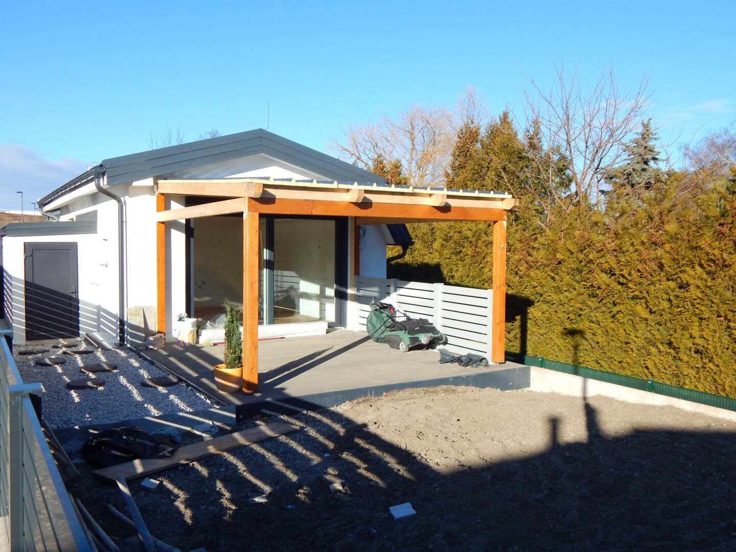 "Erstbezug" Kleines Haus  mit Garten und Terrasse in einer Kleingartensiedlung
