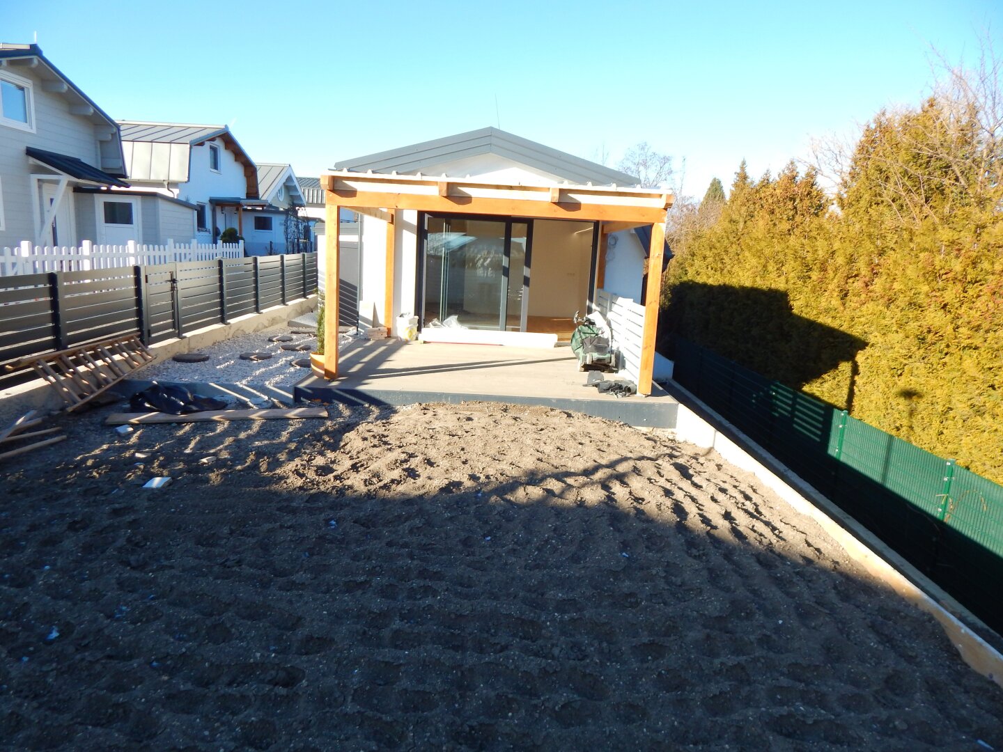 "Erstbezug" Kleines Haus  mit Garten und Terrasse in einer Kleingartensiedlung