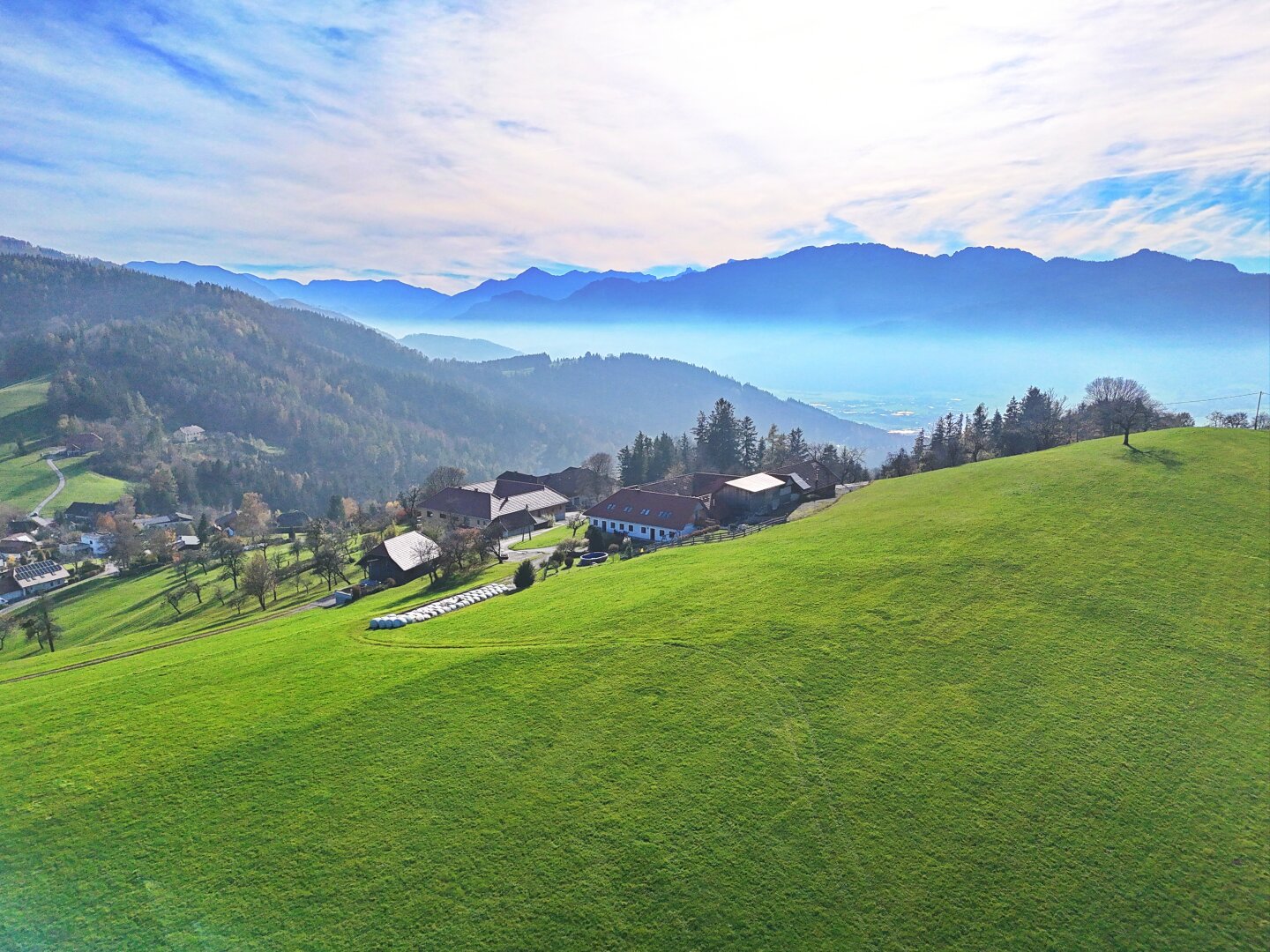 TRAUM-Bauernhof in PREMIUM-LAGE über der Nebelgrenze! Freiheit pur!