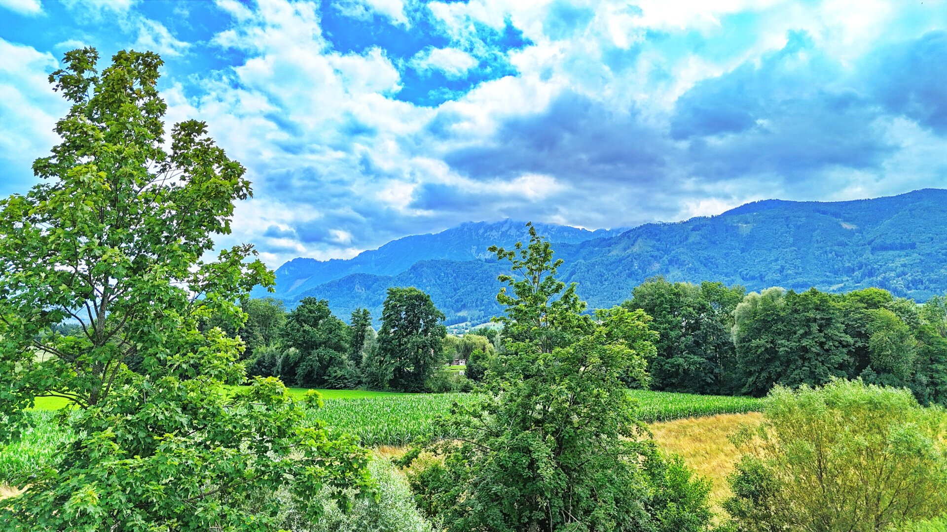 Blick auf die Kremsmauer