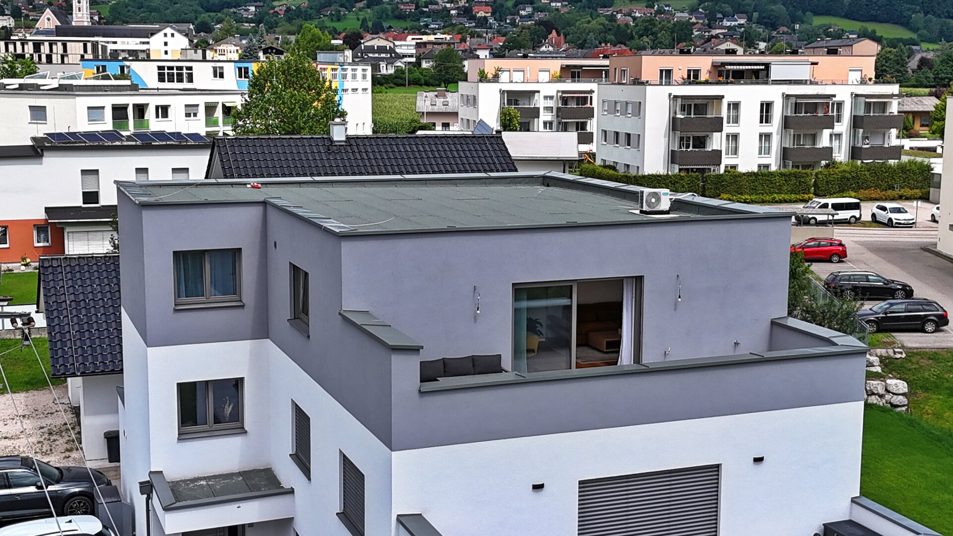 Drohnenfoto Terrasse