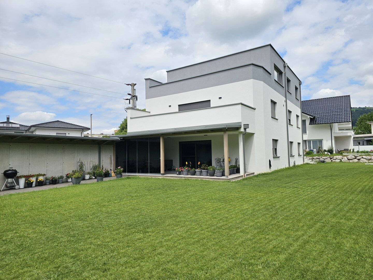 Wunderbare Gartenanlage