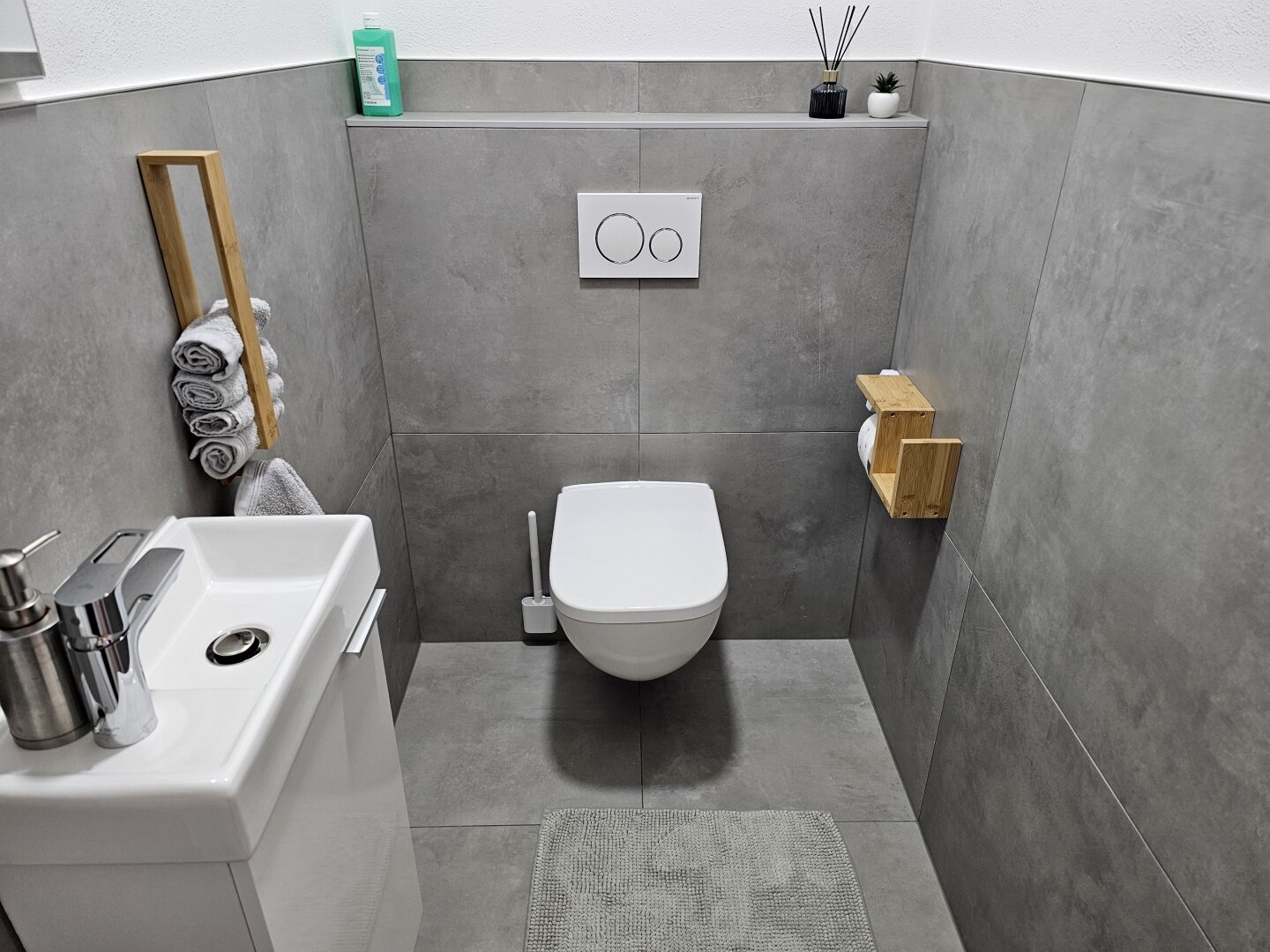 WC in separatem Raum