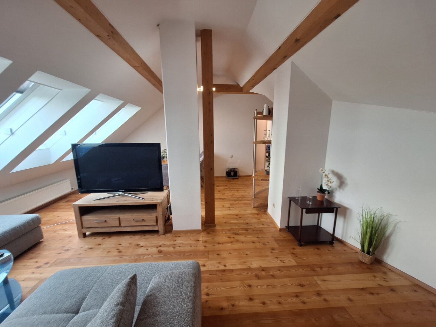 Wohn/Esszimmer Dachgeschoss