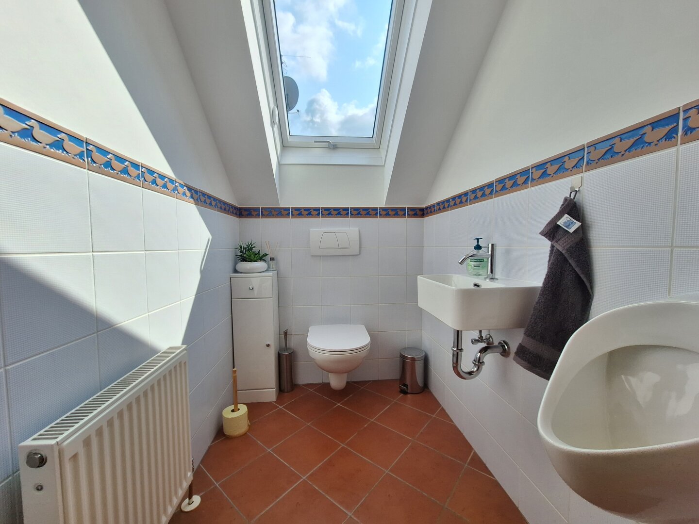 Toilette Dachgeschoss